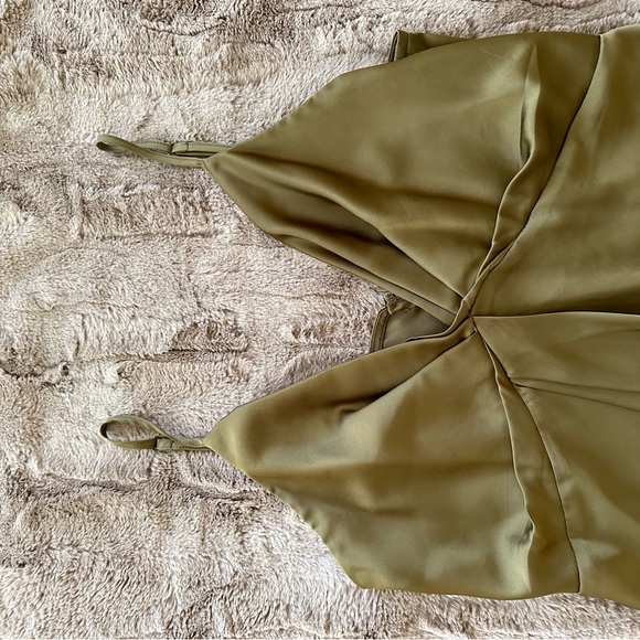 army green dress - Picture 3 of 4